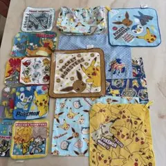 ポケットモンスター ランチマット　ループタオル・ハンカチ 巾着袋　セット