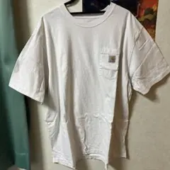 Carhartt ホワイト Tシャツ XL ルーズフィット