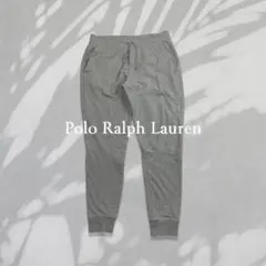 ポロ ラルフローレン スウェット ジョガーパンツ グレー M 古着