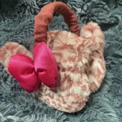 ディズニー ランド イヤーマフ ヒョウ柄 ミニー