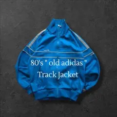 70s-80soldadidasオールドアディダス トラックジャケットデサント製