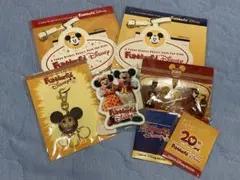 ファンダフルディズニー ラゲッジタグ2種 チャーム 継続20年 継続10年