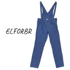 ELFORBR シャンブレー オールインワン サロペット パンツのサムネイル