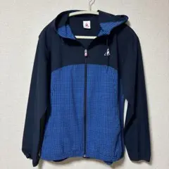 ルコック　レディース フード付きジャケット ネイビー