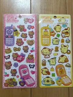 平成はっぴーフォン日焼けキティ　ポムポムプリン