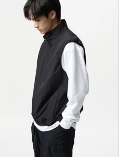 UNIQLO ウインドプルーフベスト ブラック Mサイズ 美品のサムネイル