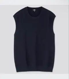 ユニクロ UNIQLO オーバーサイズ クルーネック ベスト