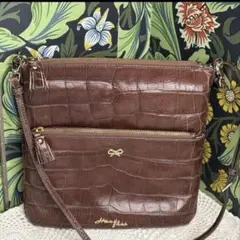AnyaHindmarch♡アニヤハインドマーチクロコ型押しポシェットのサムネイル