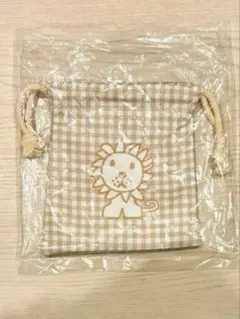 タイトーくじ ブルーナアニマル F賞 巾着ポーチ ライオン