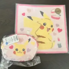 フェイラー ポケモンコラボ ピカチュウ タオルハンカチ ポーチ - メルカリ