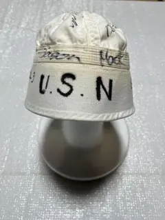 【vintage】セーラーハット USN us.navy ネイビー アメリカ海軍