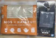 ハイキュー2点＊メッシュトートバッグ&スクールアイコンボタン付きアクリルチャーム