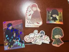 名探偵コナン　赤井秀一　ステッカー&クリアカード5セット