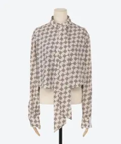 rokh DOUBLE LAYERED CROPPED BLOUSEのサムネイル