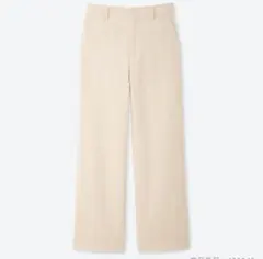 ハイウエストコーデュロイワイドストレート パンツ