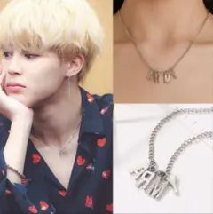 JIMIN ネックレス　bts BTS パク・ジミン　ARMY