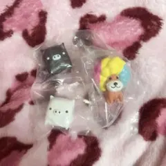 オールスターズフィギュアコレクション アフロ犬 モノクロブー ガチャガチャ