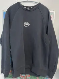 【セール】NIKE SB ブラックスウェット トレーナー【Lサイズ】