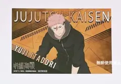【非売品】呪術廻戦 虎杖悠仁 ストレッチ ポストカード アニメイト限定特典