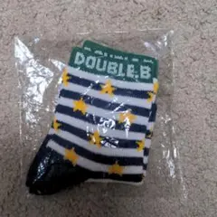 新品未開封　ミキハウス 靴下 ベビーソックス　ダブルビー　DOUBLE　B