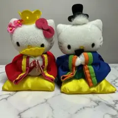 ハローキティ ぬいぐるみ ひなまつり　和服風