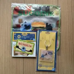 スンスン　SUNSUN 一番くじ　タオル　ステッカー