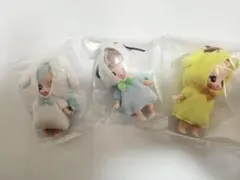 ぷちリカちゃん　サンリオキャラクターズコレクション　シナモロールポチャッコプリン