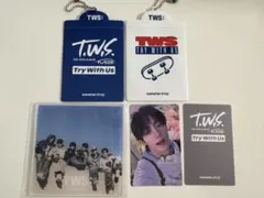 TWS ハンジン トレカ トレカケース コースター TRY WITH US