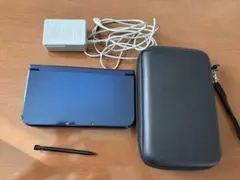 New ニンテンドー3DS LL ブルーメタリック +純正充電器・ケース