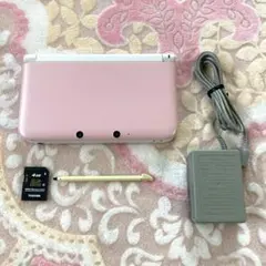 【動作確認済】3DS LLピンク×ホワイト
