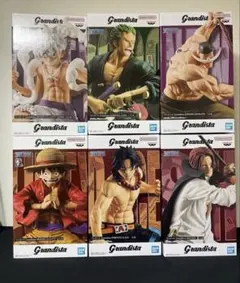 ワンピース grandista ルフィ エース シャンクス ゾロ 白ひげ ニカ