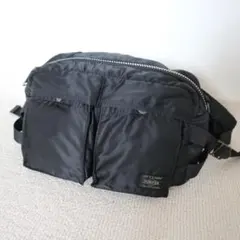 大人気 PORTER TANKER ウエストバッグ ブラック 吉田カバン