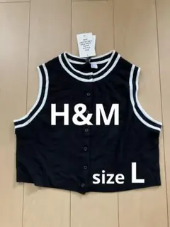 H&M ニットベスト L 未使用のサムネイル
