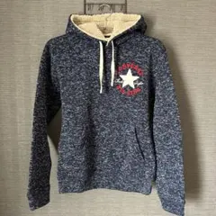 最終価格‼️美品✨️CONVERSE フリース裏地 パーカー ネイビーのサムネイル