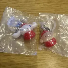 サンリオ　いちごめじるしアクセサリー　ポムポムプリン　シナモロール