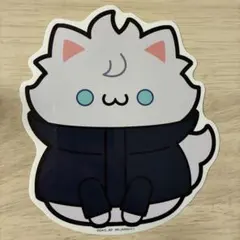 呪術廻戦　五条悟　ニャンコ　BIGステッカー