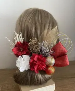 【NO.102】胡蝶蘭　和装髪飾り　結婚式　卒業式^ ^成人式　七五三