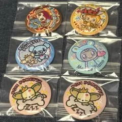 ナルミヤキャラクターズ　刺繍缶バッチ　メゾピアノ　デイジーラバーズ　ポンポネット