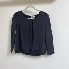 a.v.v ブラック 長袖シャツ XSサイズ