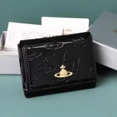 Vivienne Westwood 三つ折り財布 ブラック