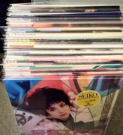 邦楽12インチ/LP50枚セット アイドル・ロック・昭和歌謡等 年代内容