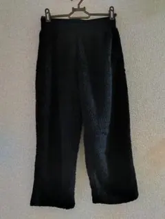 フェリシモ　リブ イン コンフォート 両面ボアのペチパンツ/ M