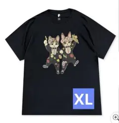 PUFFY×ヒグチユウコ コラボTシャツ “ぬぬとむむ” 【ブラック】Mサイズ