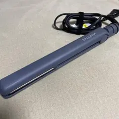 SALONIA ストレートヘアアイロン グレー
