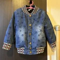DILASH 星柄デニム 中綿アウター 100サイズ