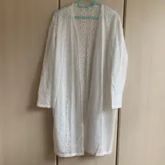 ニットロングカーディガン