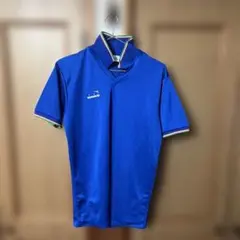 diadora 襟付き青シャツのサムネイル