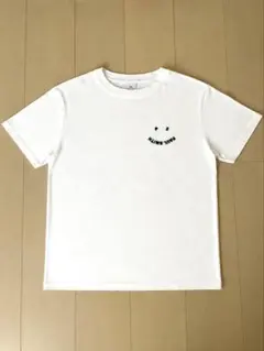 最終値下げPS Paul Smith TシャツメンズM 白 半袖 ロゴ刺繍 美品
