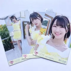 ＝LOVE イコラブ　生写真　コンプ　ウィークエンドシトロン歌唱衣装　野口衣織