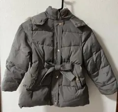 ZARA kids フード付き　フェザーダウンコート